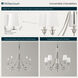 Artemis 5 Light 26 inch Polished Nickel Chandelier Ceiling Light